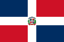 Dominikanische Republik flag