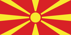 Nordmazedonien flag